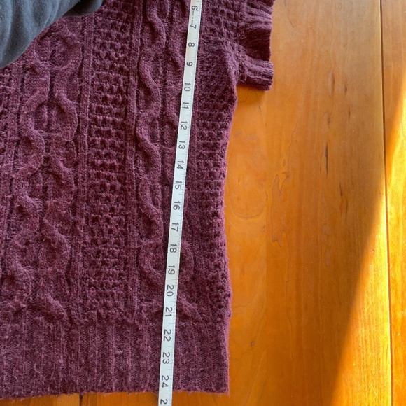 XXI - Purple - Violet Cable Knit Sweater - Picture 5 of 8
